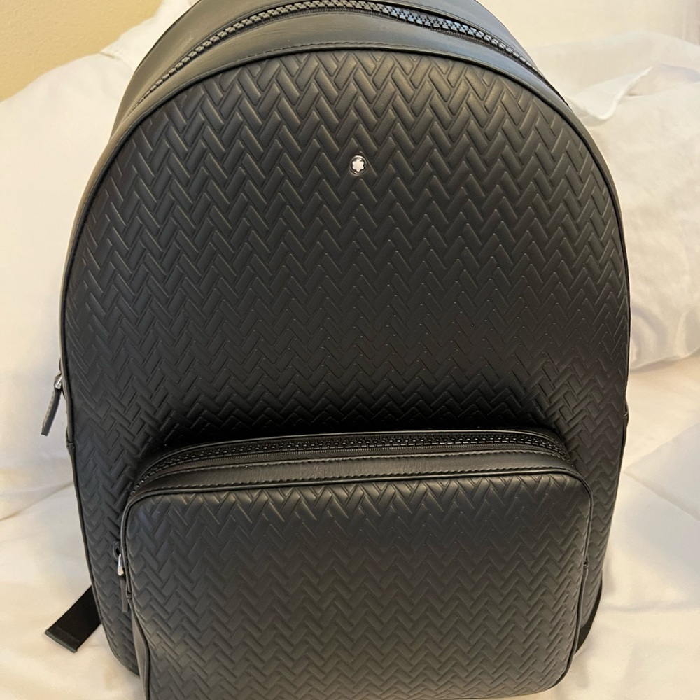 NWT. Authentic Mens BMW MontBlanc Backpack.